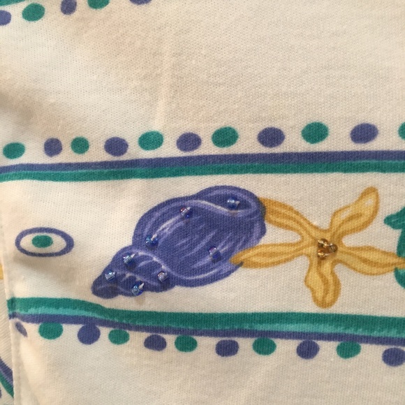 Alfred Dunner Women’s Small Short Sleeve Blouse - Picture 3 of 7